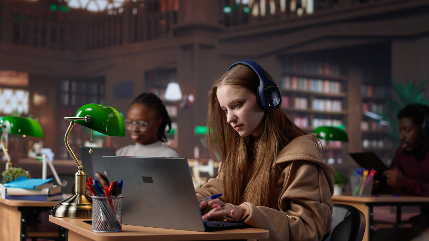 Teachers collaborating online